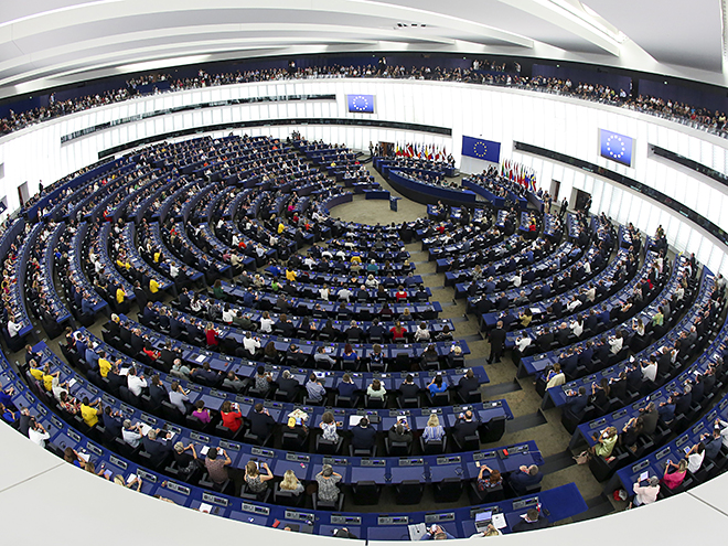 European Parliament session